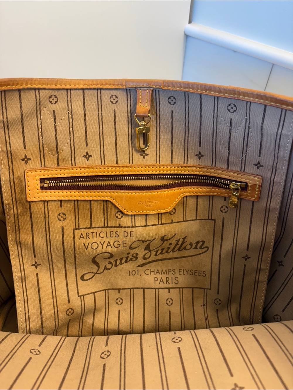 Vintage Louis Vuitton Monogram Canvas Neverfull MM - Picture 10 of 16